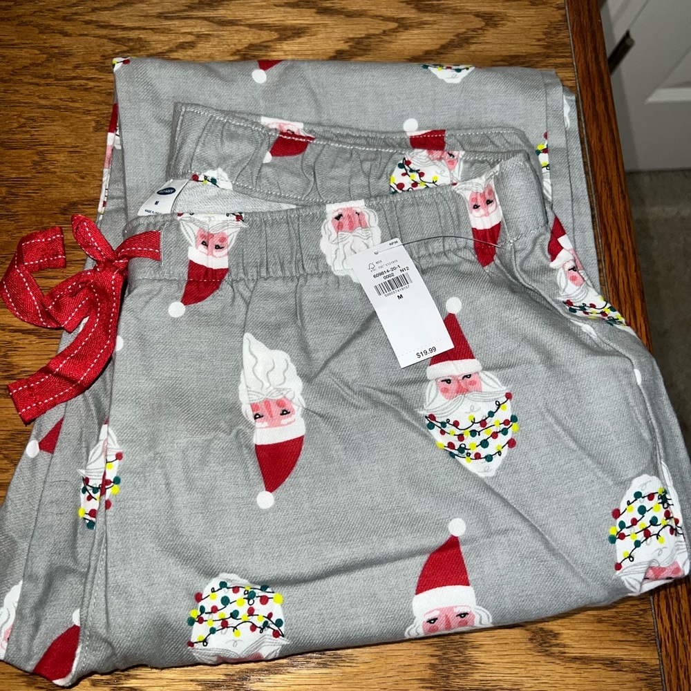 NWT, Santa pj pants